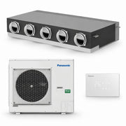 Panasonic PACi NX Standard 12.5kW Multi-Zone Ducted Air Conditioning System – KIT-125PQ51Z5 (S-1014PQ51E + U-125PZ3E5) - 1 ph
