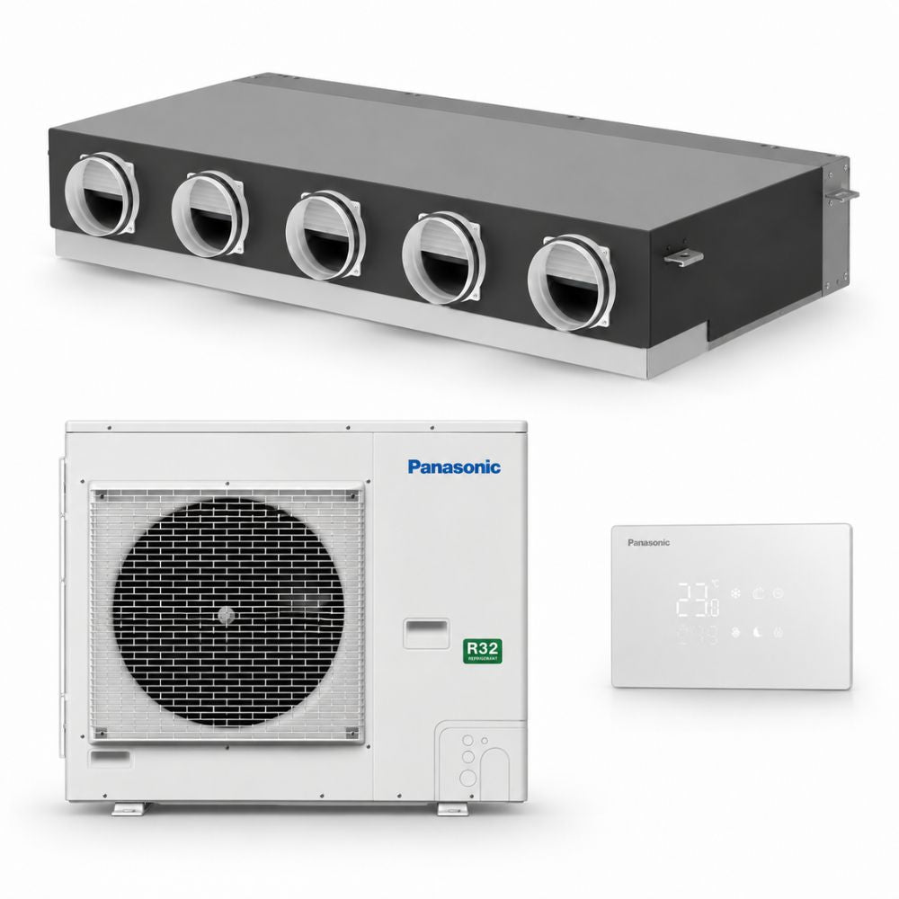 Panasonic PACi NX Standard 10.0kW Multi-Zone Ducted Air Conditioning System – KIT-100PQ51Z5 (S-1014PQ51E + U-100PZ3E5)