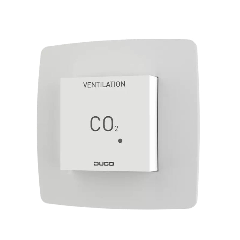 Duco - CO2 Room sensor without control RF/Wired, white