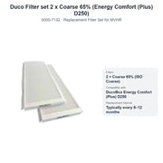 Duco Filter set 2 x Coarse 65% (Energy Comfort (Plus) D250) – DUCO 0000-7132