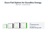 Duco Flat Siphon for DucoBox Energy – DUCO 0000-4376