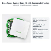 Duco Focus System Basic Kit with Bedroom Extraction – DUCO 0000-4645
