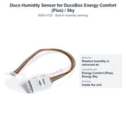 Duco Humidity Sensor for DucoBox Energy Comfort (Plus) / Sky – DUCO 0000-4723