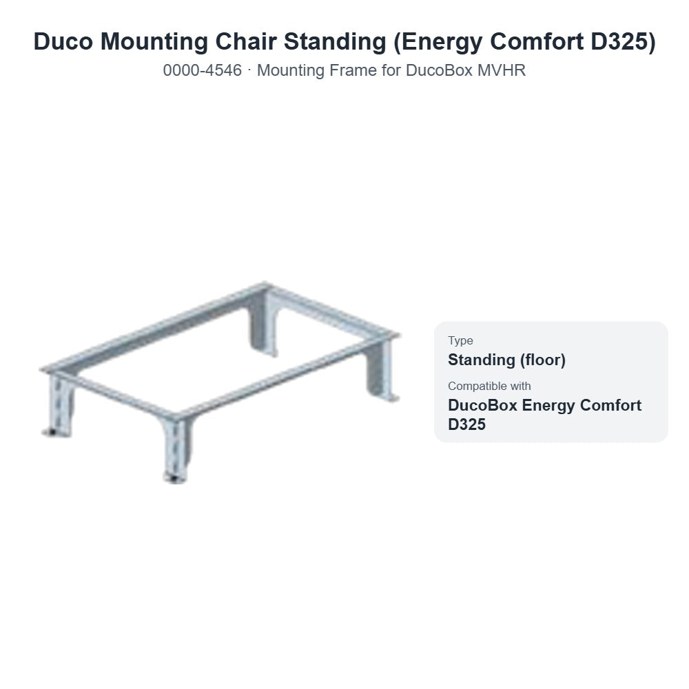 Duco Mounting Chair Standing (Energy Comfort D325) – DUCO 0000-4546