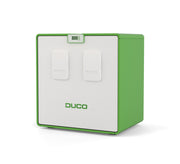 DucoBox D450 Energy Comfort Plus, 450 m³/h (125 l/s at 200 Pa), Mechanical Ventilation box with Heat Recovery (MVHR), AUTO calibration