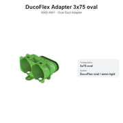 DucoFlex Adapter 3x75 oval – DUCO 0000-4841