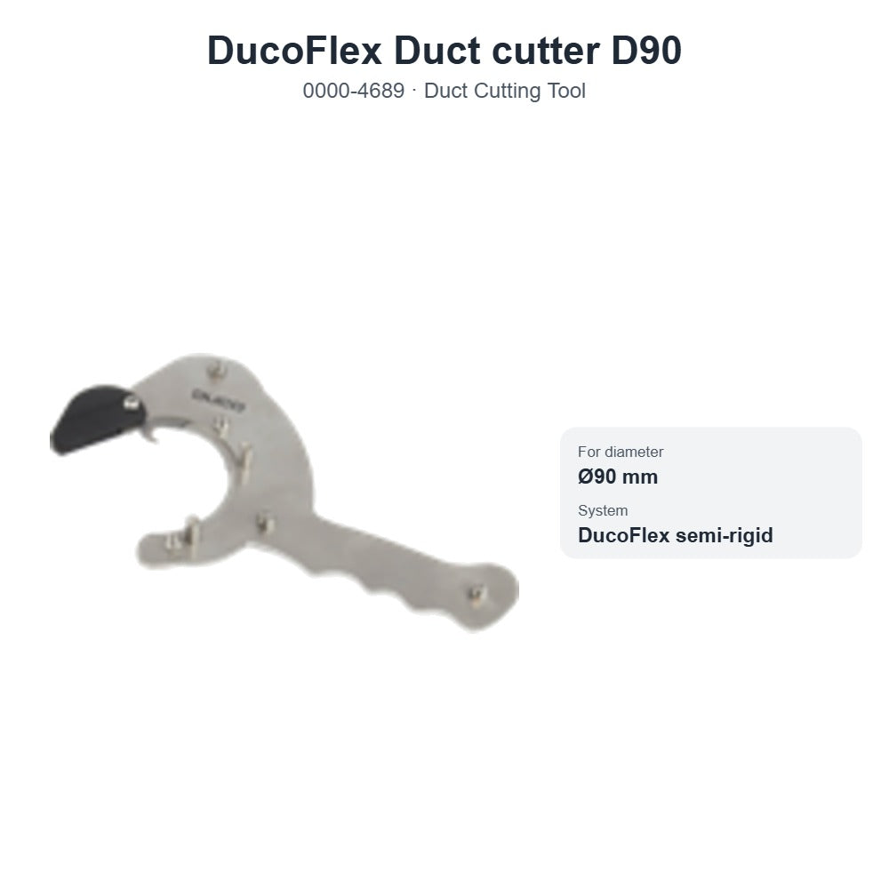 DucoFlex Duct cutter D90 – DUCO 0000-4689