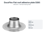 DucoFlex Flat roof adhesive plate D263 – DUCO 0000-4916