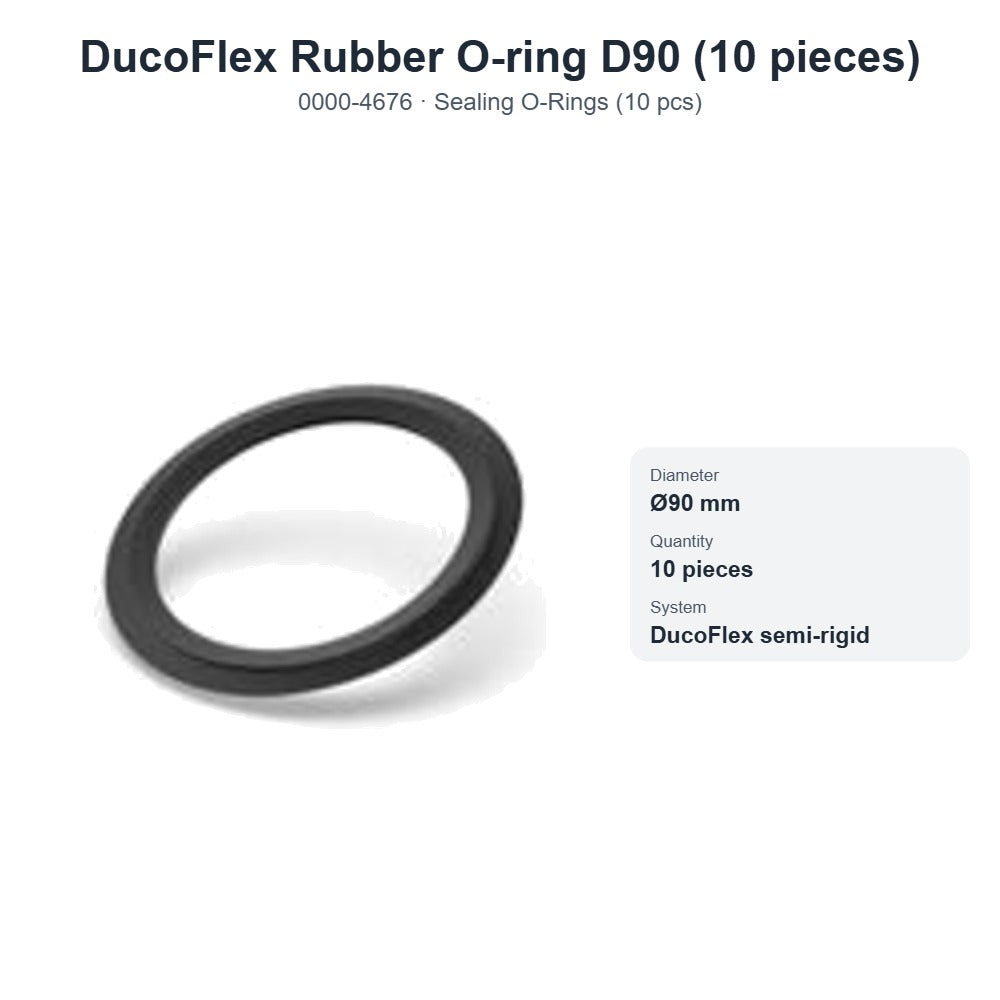 DucoFlex Rubber O-ring D90 (10 pieces) – DUCO 0000-4676