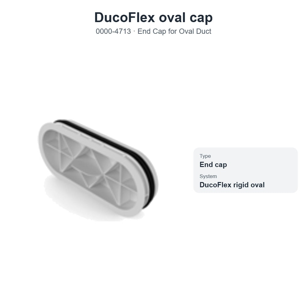 DucoFlex oval cap – DUCO 0000-4713