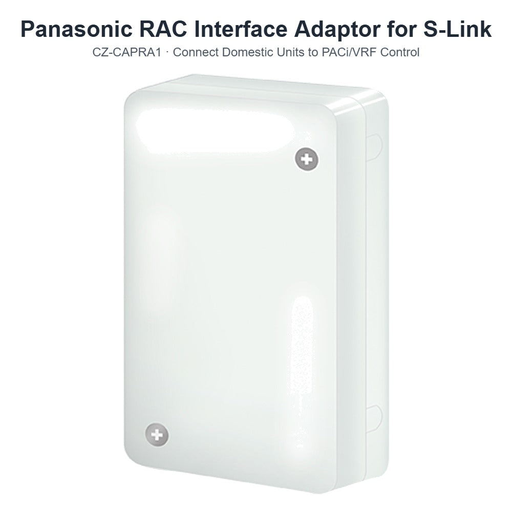 Panasonic CZ-CAPRA1 RAC Interface Adaptor for S-Link – Connect Domestic Units to PACi/VRF Control