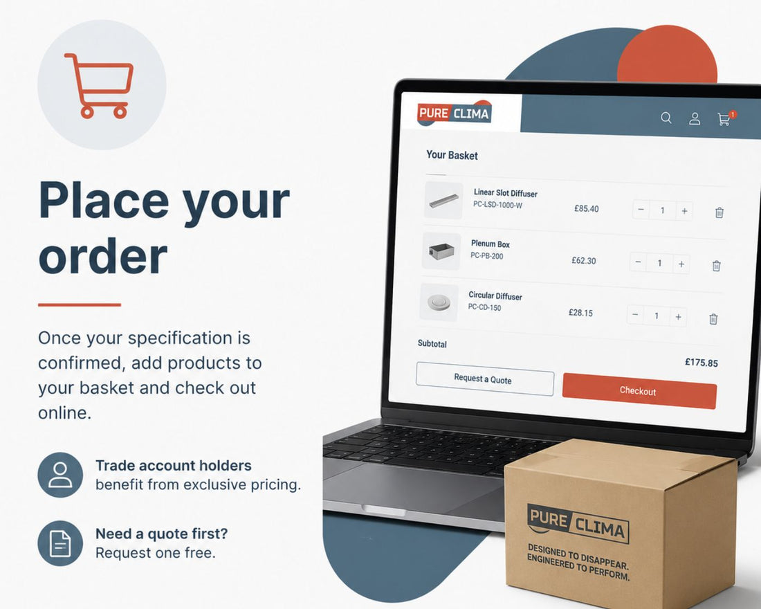 PureClima place your order
