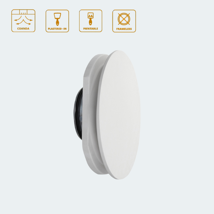 Side round diffusers